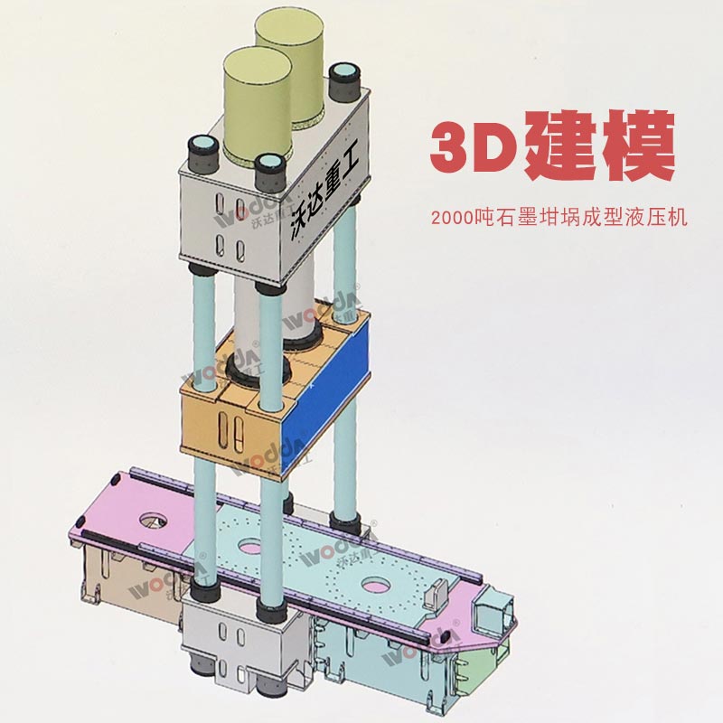 石墨(mo)坩埚液(ye)壓機 石(shí)墨坩埚(guo)液壓機(ji)